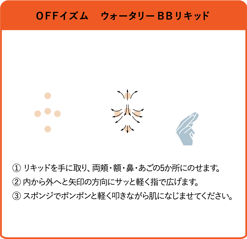 OFFイズム　ウォータリーBBリキッド