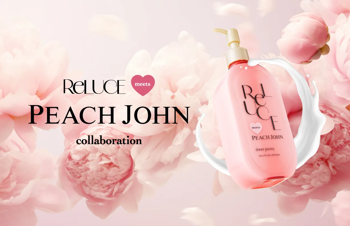 PEACHJOHNコラボ 限定ReLUCEスキンミルクローション