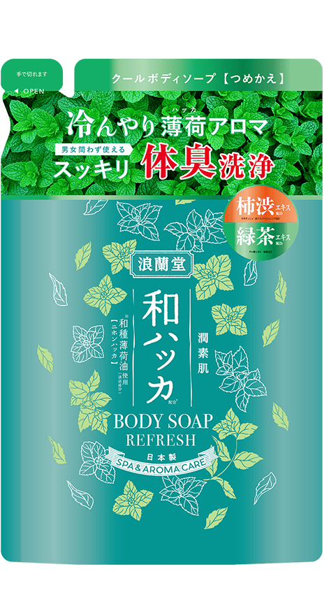 薬用和ハッカクールボディソープ レフィル